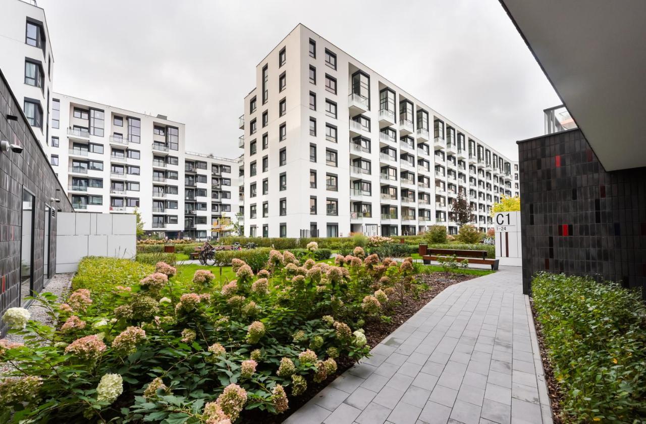 ורשה Zoliborz Obsidian Apartment מראה חיצוני תמונה